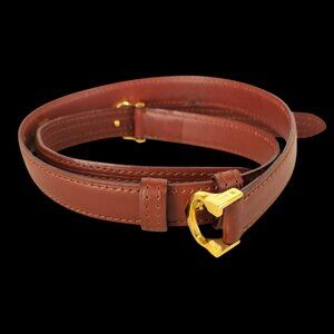 Must de Cartier Vintage Red CC Logo Belt